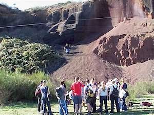 Chew Valley School, November 2001: Croscat Volcano