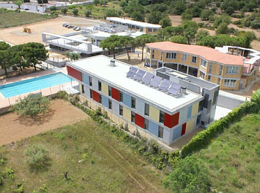 Calafell rural lodge aerial view Calafell rural lodge aerial view