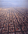 l'Eixample aerial view, Barcelona